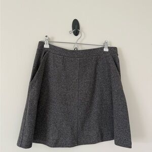 H&M Charcoal A-Line Skirt
